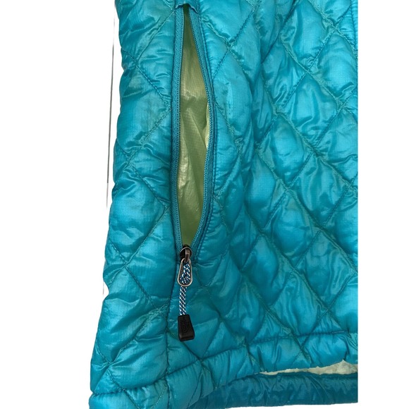 NEW The North Face ThermoBall‎ Eco Jacket Women’s Jacket Blue Green Yellow Small - Picture 3 of 8